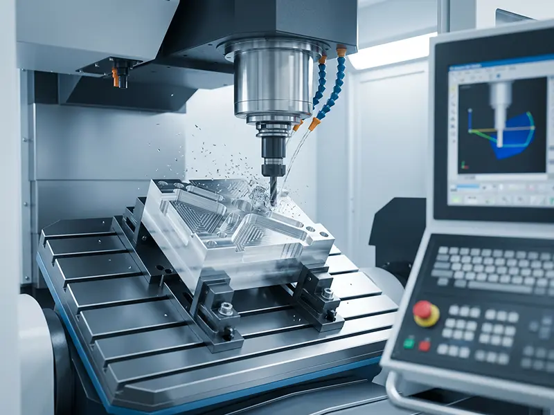 CNC Dik İşlem (Freze) Görseli